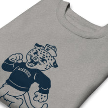 Load image into Gallery viewer, Washed Mascot Gray Crew