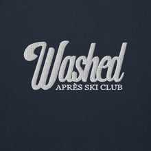 Load image into Gallery viewer, Washed Après Ski Club Navy Crewneck