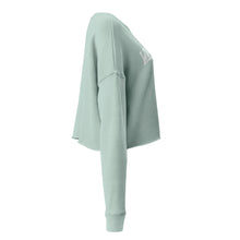 Load image into Gallery viewer, Women's Cropped Varsity Sweatshirt
