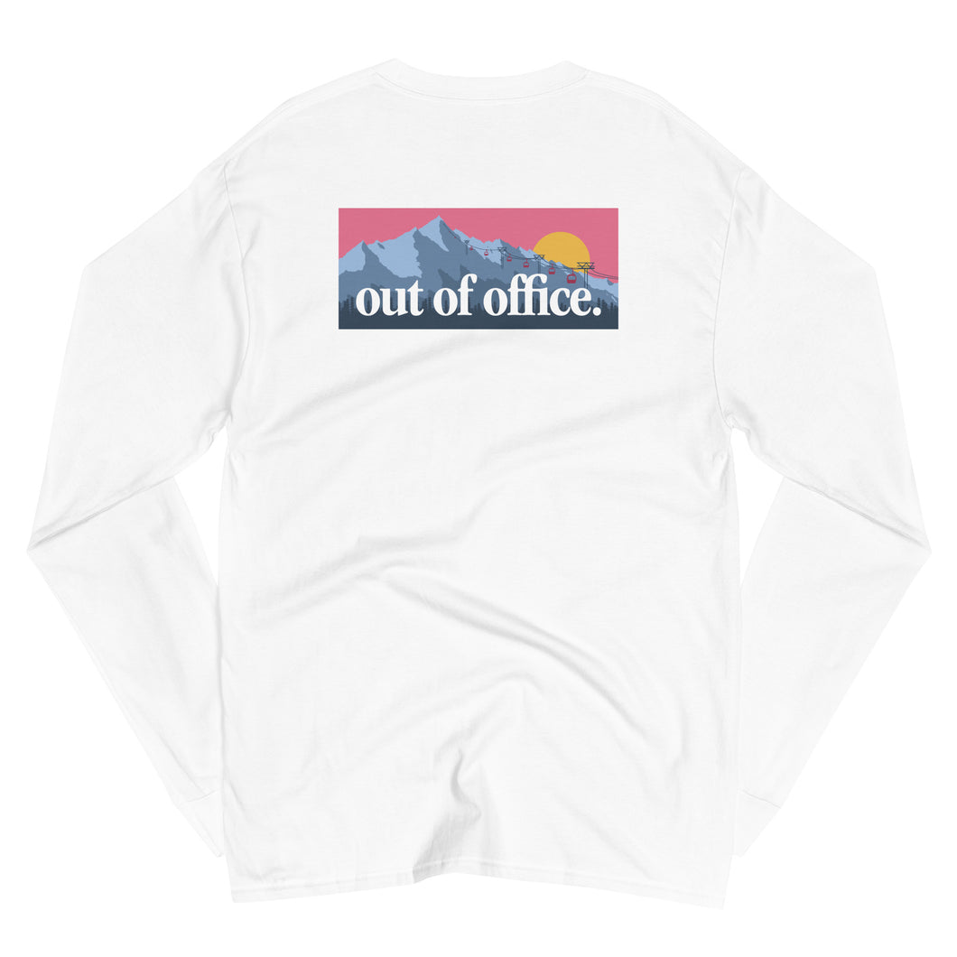 Out Of Office Ski Long Sleeve Tee