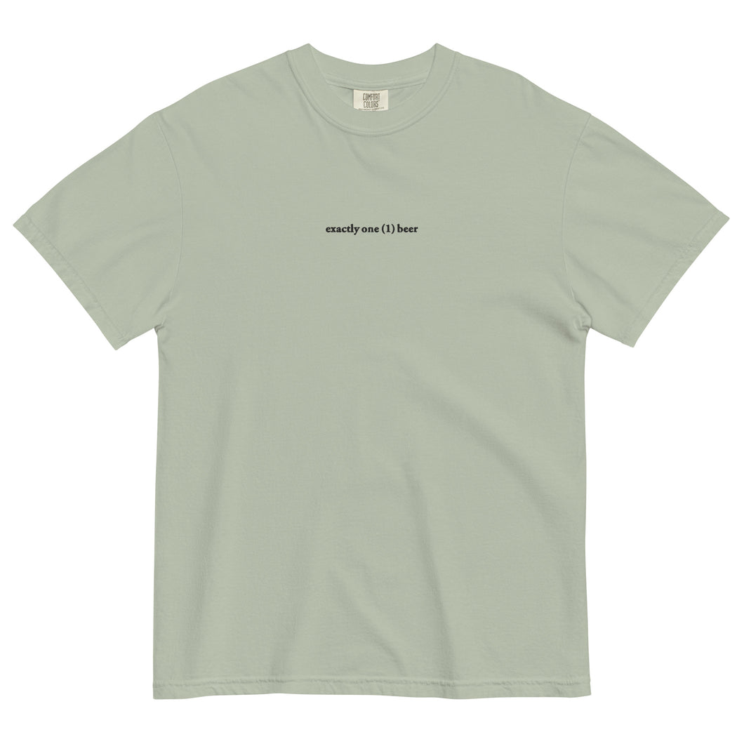 Exactly One (1) Beer Tee