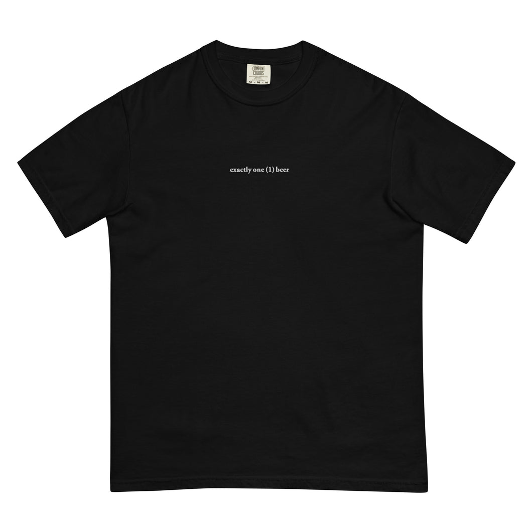Exactly One (1) Beer Dark Tee