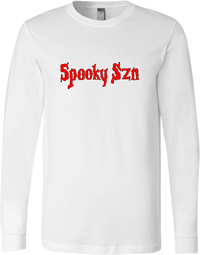 Spooky SZN White Long Sleeve