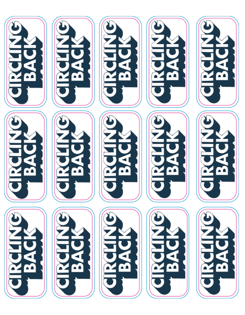 Circling Back Stickers