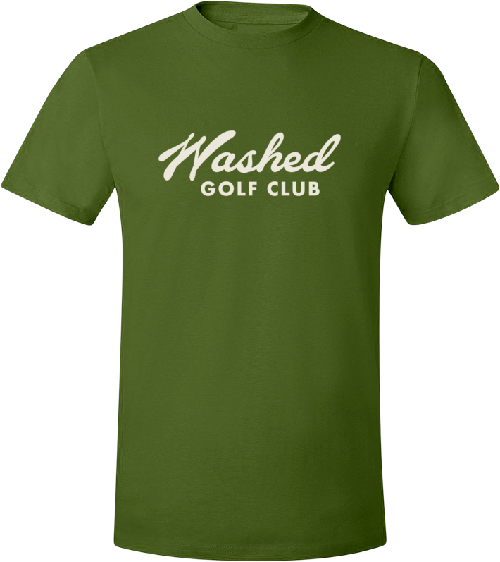 Washed Golf Club Tee